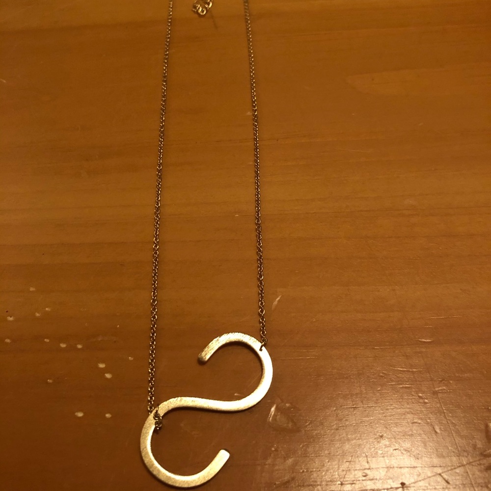 Anthropologie Initial Necklace